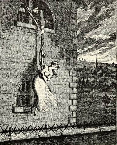 Jack Sheppard in company with Elizabeth Lyon escapes from Clerkenwell Prison.