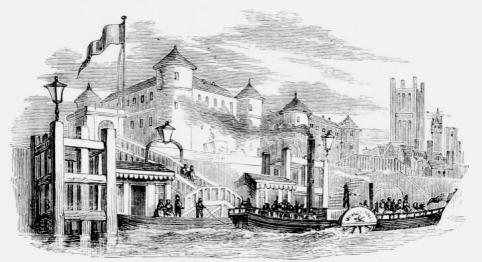 Millbank Prison and Steamboat Pier, 1859